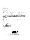 Spanish Doctor's Hospital testimonial letter - click to view letter and its English translation