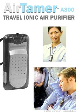 Wearable, Personal Travel Ionic Air Purifier