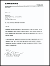 Testimonial letter - click to view